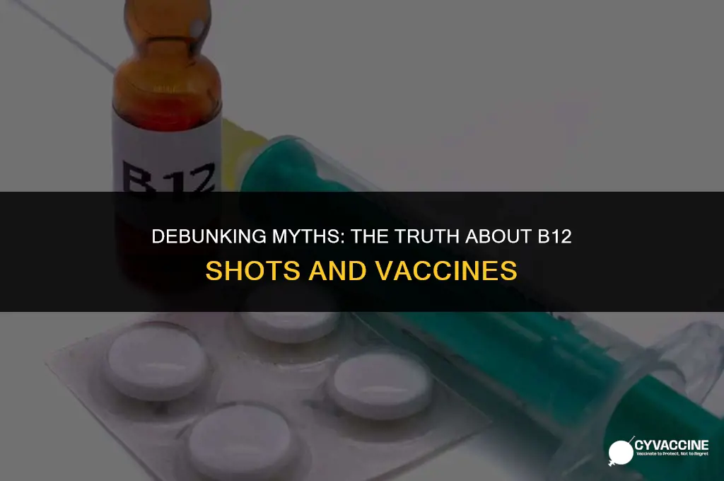 is a b12 shot a vaccine