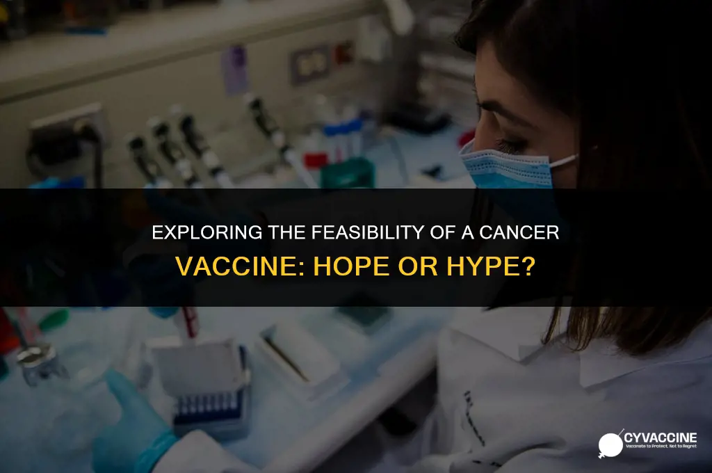 is a cancer vaccine even possible