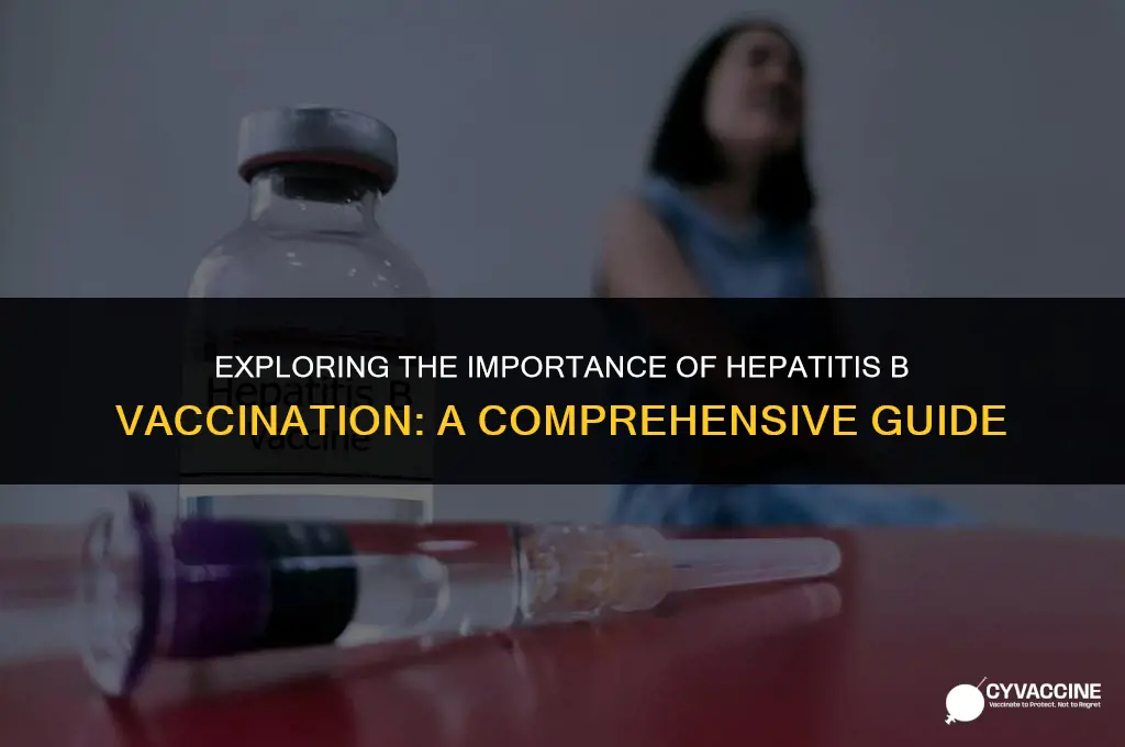 is a hep b vaccine necessary