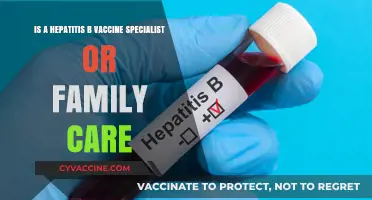 Hepatitis B Vaccine: Specialist Care vs. Family Doctor - Which is Best?
