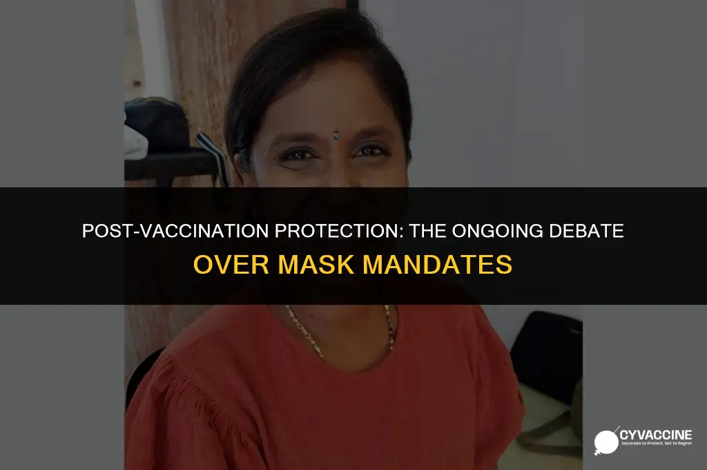 is a mask necessary after vaccination
