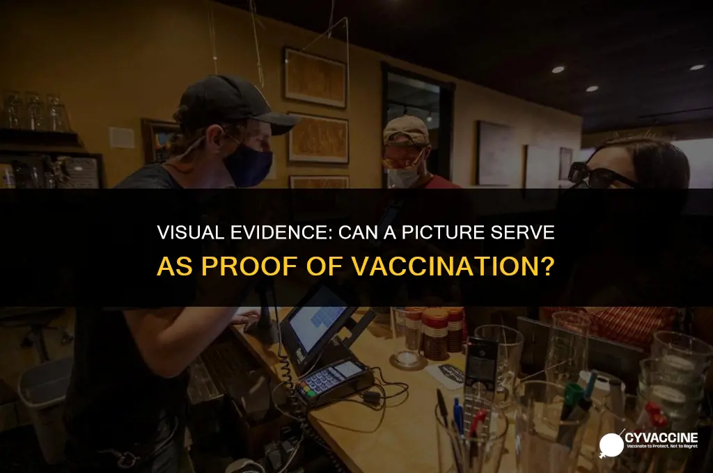 is a picture proof of vaccination