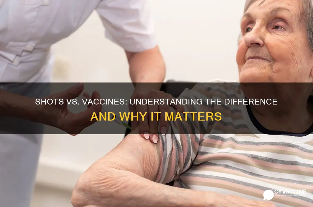 is a shot and a vaccine the same thing