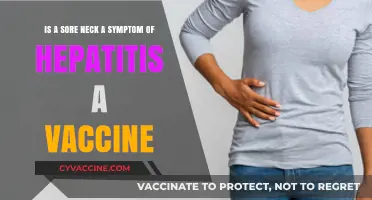 Sore Neck After Hepatitis A Vaccine: Common Side Effect or Concern?