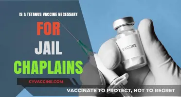 Tetanus Vaccine for Jail Chaplains: Essential or Optional?