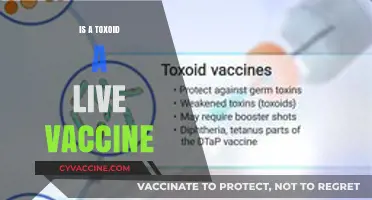 Understanding Toxoids: Are They Live Vaccines?