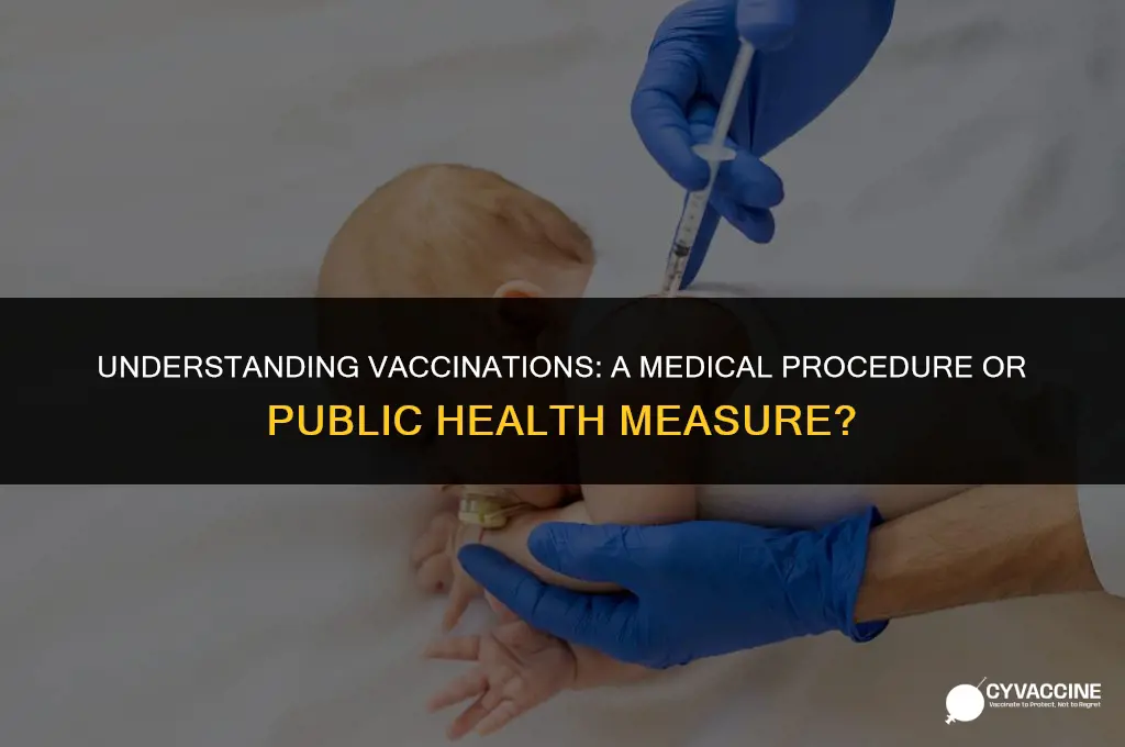 is a vaccination a medical procedure
