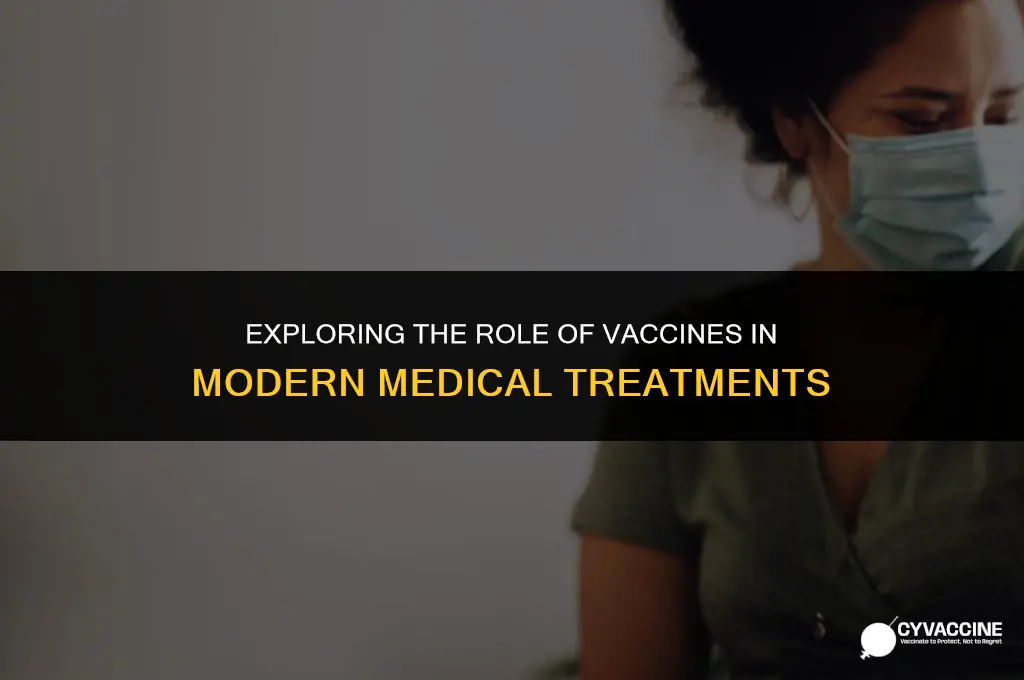 is a vaccine a medical treatment