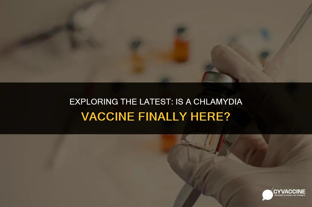 is a vaccine available for chlamydia