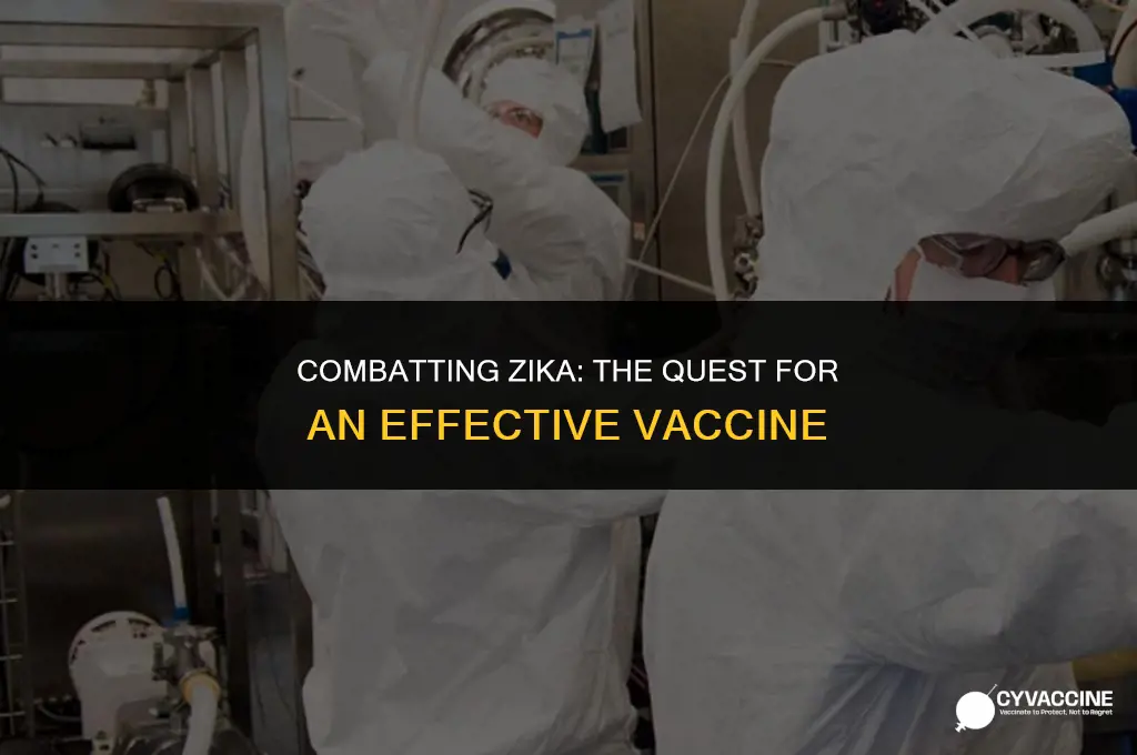 is a vaccine available for zika
