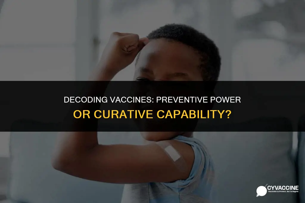 is a vaccine preventive or curative