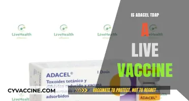 Understanding ADACEL TDAP: Is It a Live Vaccine?