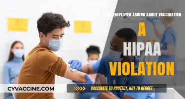 Is Asking About Vaccination Status a HIPAA Violation for Employers?