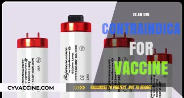 URI Contraindication for Vaccine: Myths and Facts Unveiled