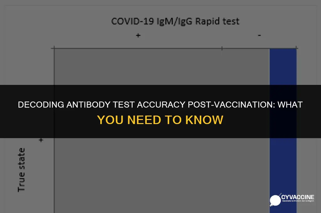 is antibody test accurate after vaccine