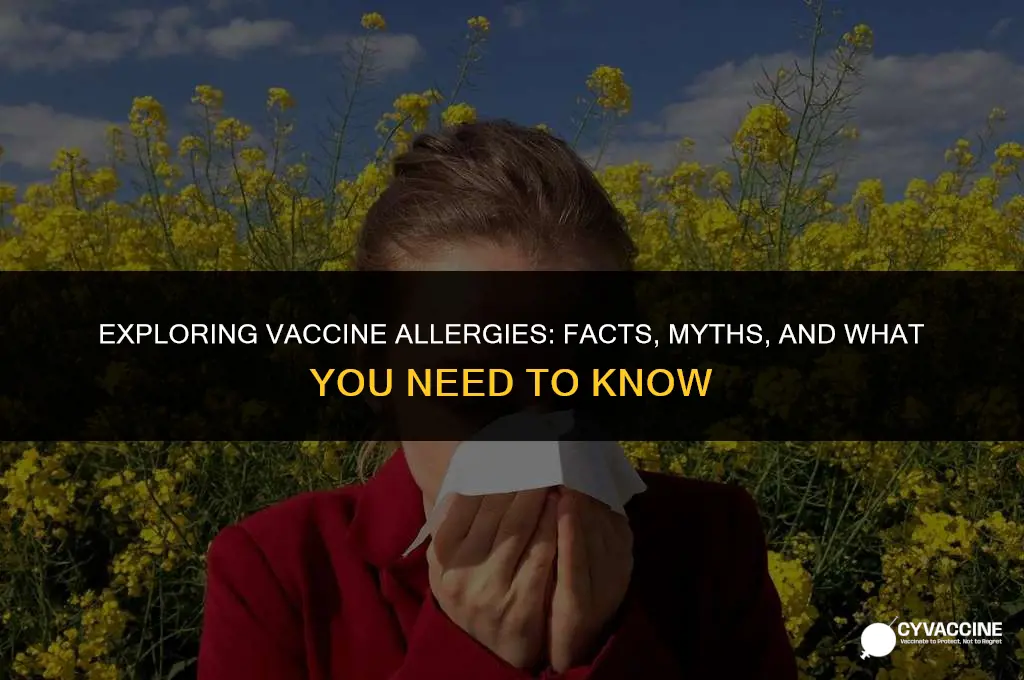 is anyone allergic to the vaccine