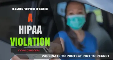 Is Requesting Vaccine Proof a HIPAA Violation? Legal Insights