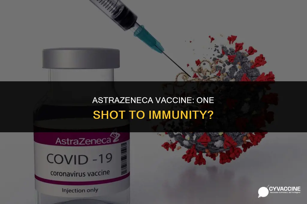 is astra zeneca vaccine one shot
