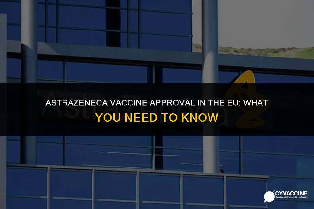 is astrazeneca vaccine approved in eu
