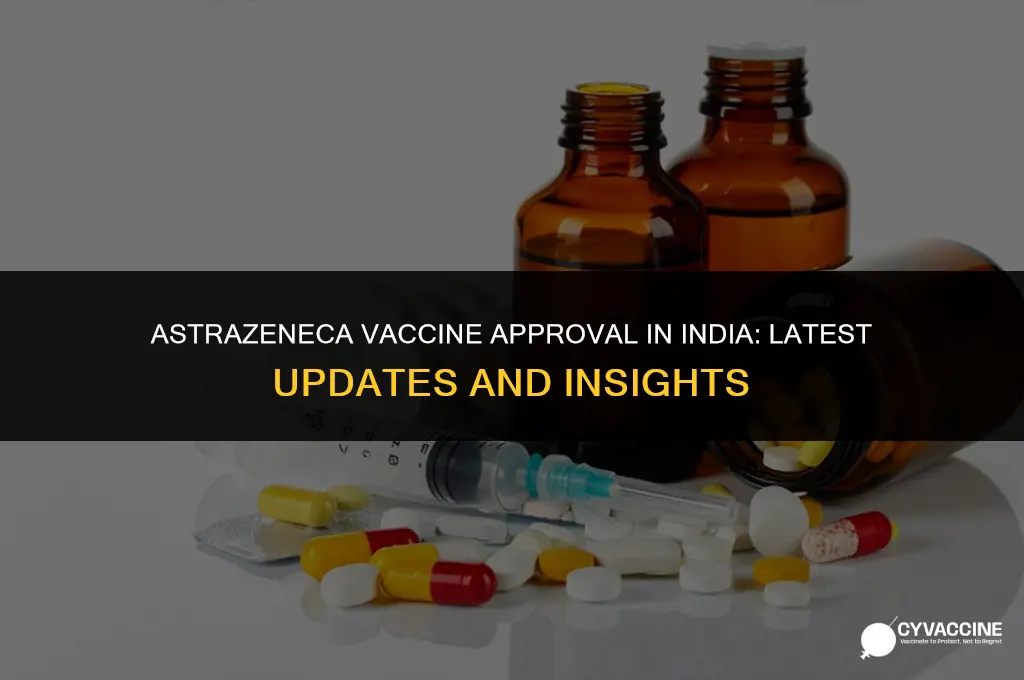 is astrazeneca vaccine approved in india