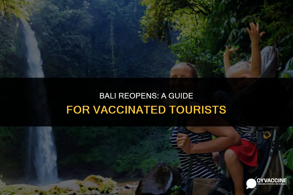 is bali open for vaccinated tourists