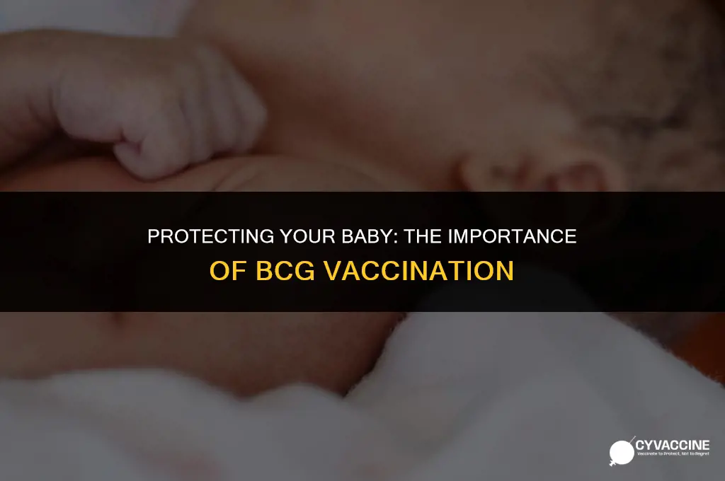 is bcg vaccine necessary for babies
