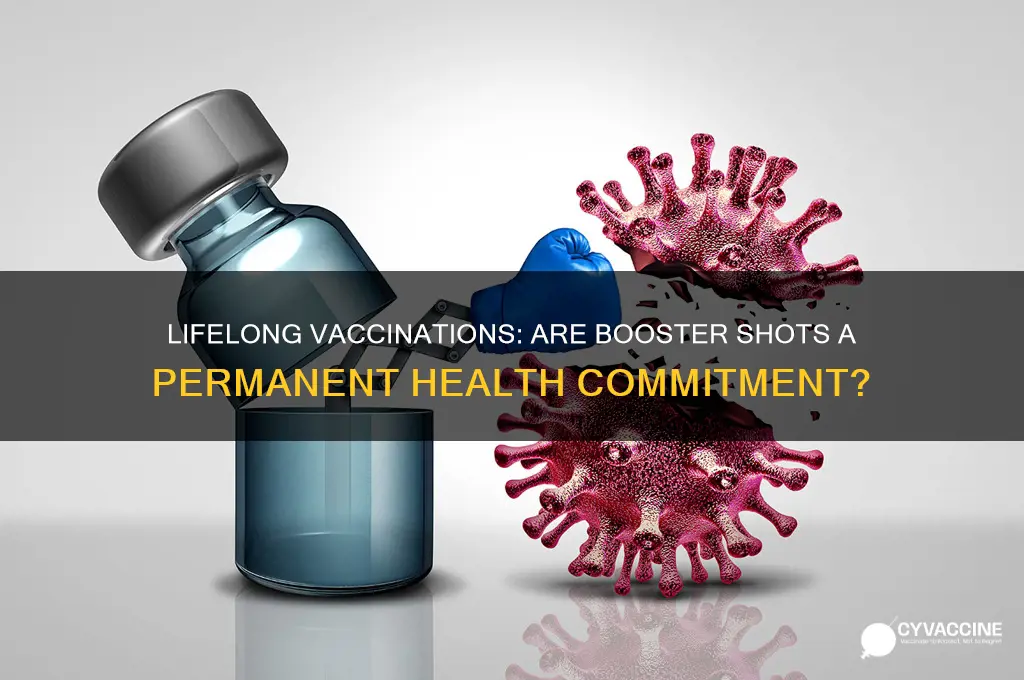 is being vaccinated a lifelong activity yes or no