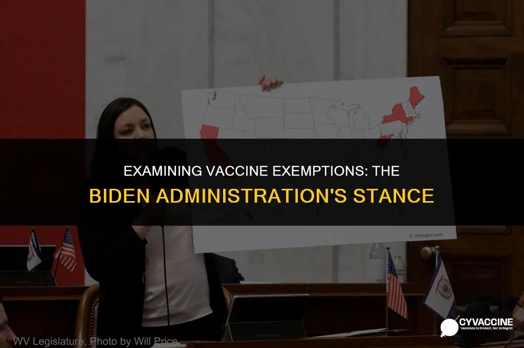 is biden administration exempt from vaccine