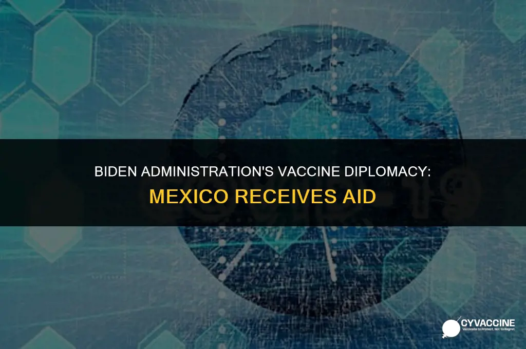 is biden giving vaccines to mexico