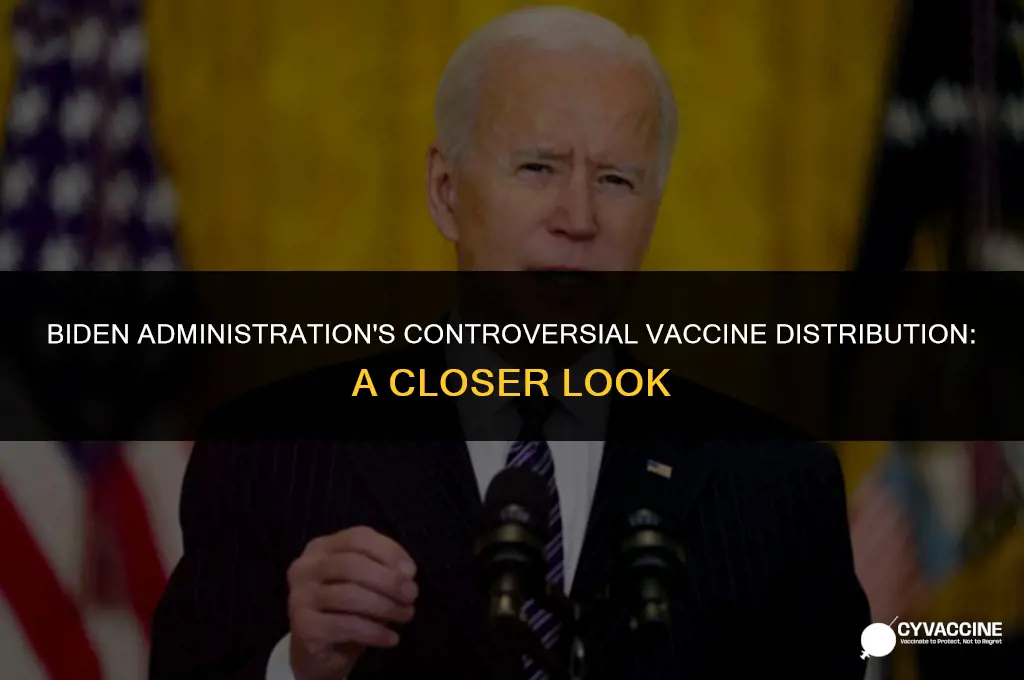is biden giving vaccines to terrorists