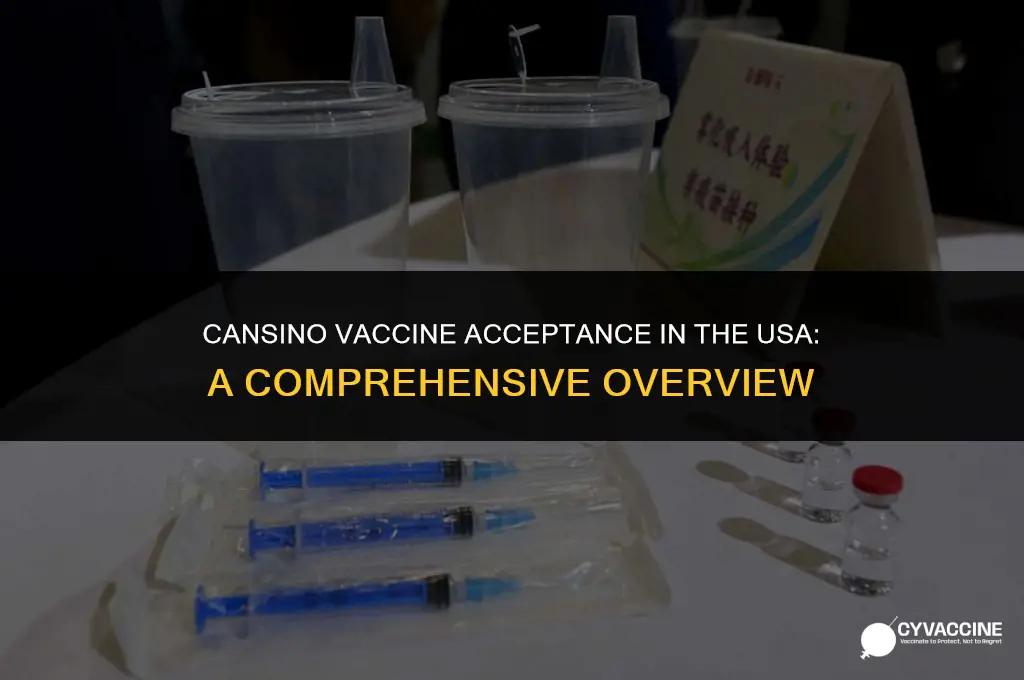 is cansino vaccine accepted in usa