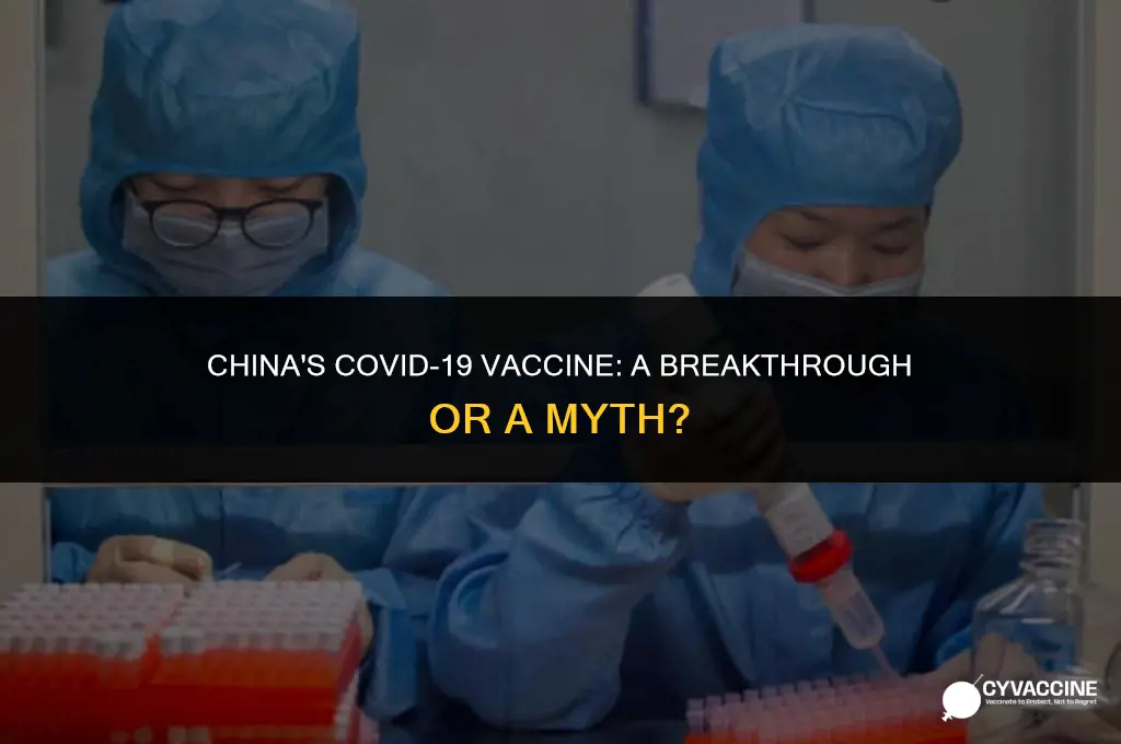 is china got vaccine for coronavirus