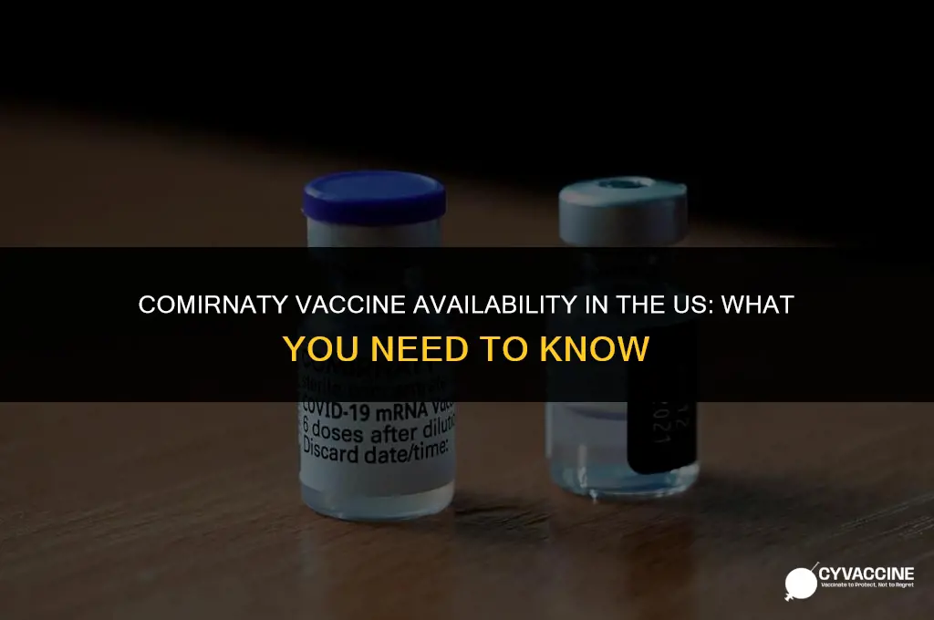 is comirnaty vaccine available in us