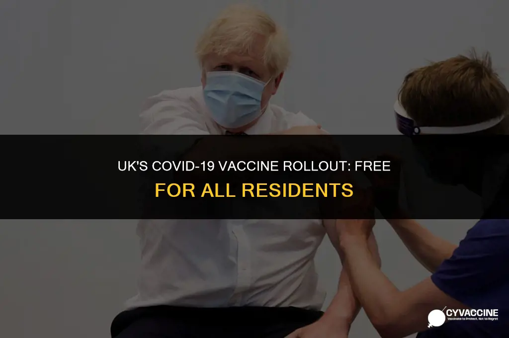 is corona vaccine free in uk