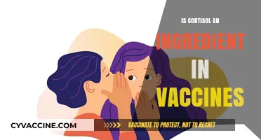 Cortisol in Vaccines: Separating Fact from Fiction