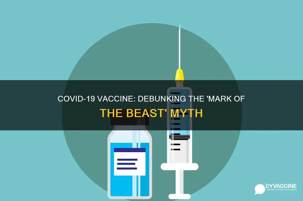 is covid19 vaccine the mark of the beast