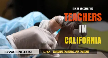 CVS Vaccination Efforts for California Teachers: A Comprehensive Guide