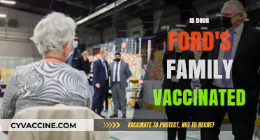 Vaccination Status of Doug Ford's Family: What We Know