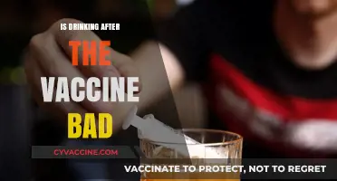 Exploring the Effects: Is Drinking After the Vaccine Bad?