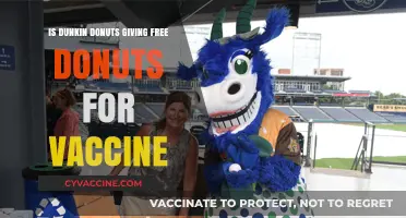 Dunkin' Donuts Vaccine Incentive: Free Donuts for Getting Vaccinated?
