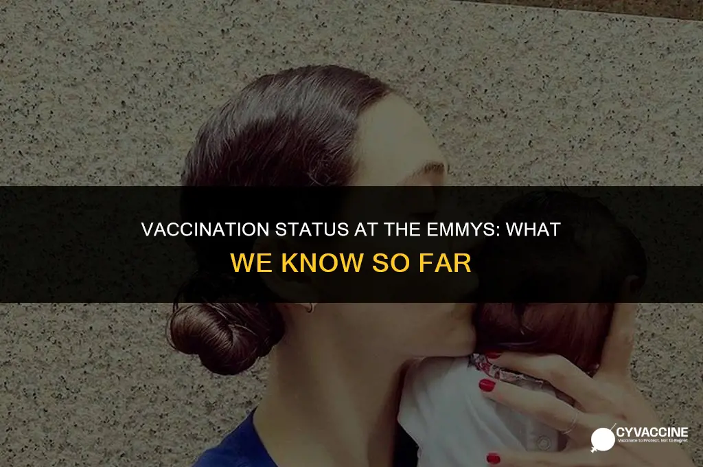is everyone at the emmys vaccinated