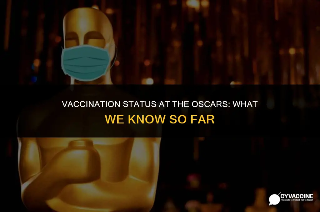 is everyone at the oscars vaccinated