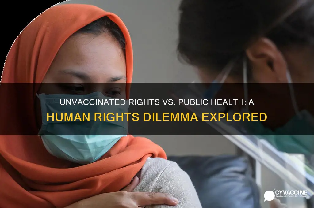 is failure to vaccinate a human rights violation