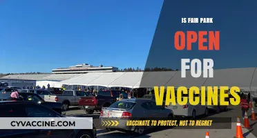 Fair Park Vaccine Clinic: Open for Inoculations
