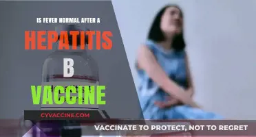 Is Fever Normal After Hepatitis B Vaccine? Understanding Side Effects