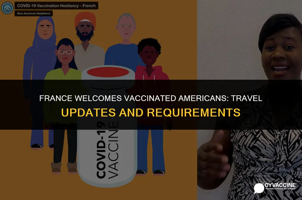 is france open to vaccinated americans