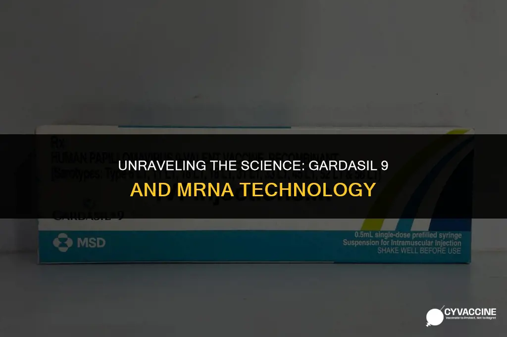 is gardasil 9 an mrna vaccine