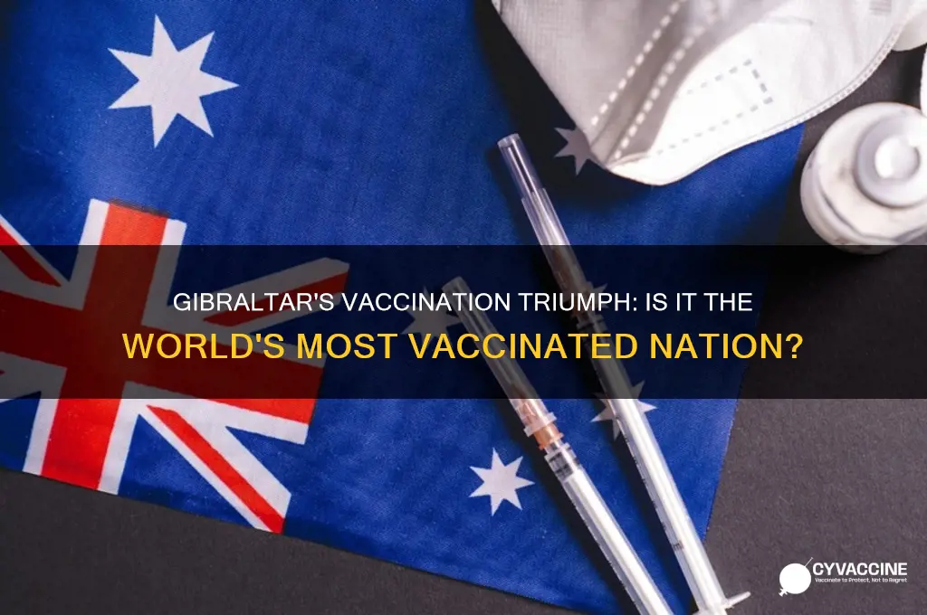 is gibraltar the most vaccinated country in the world