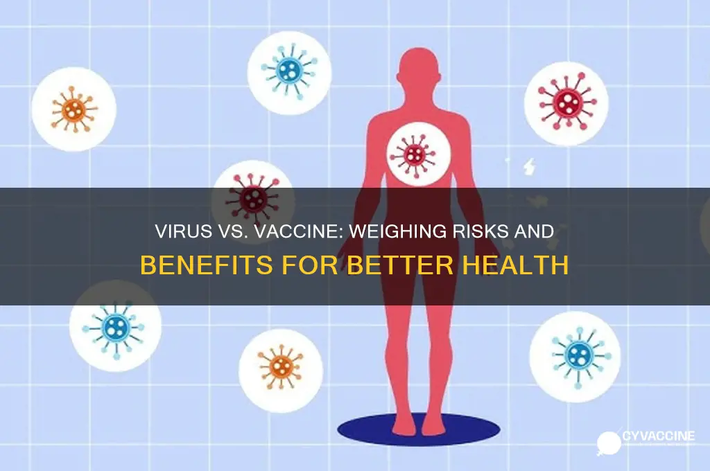 is having the virus better than the vaccine
