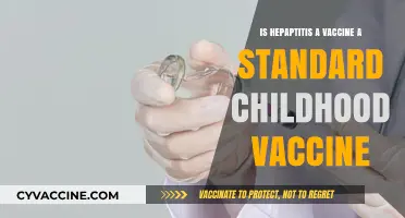 Is Hepatitis A Vaccine a Standard Childhood Immunization?